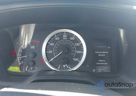 2020 Toyota Corolla Le z USA, uszkodzony, nr VIN 5YFEPRAE6LP041047